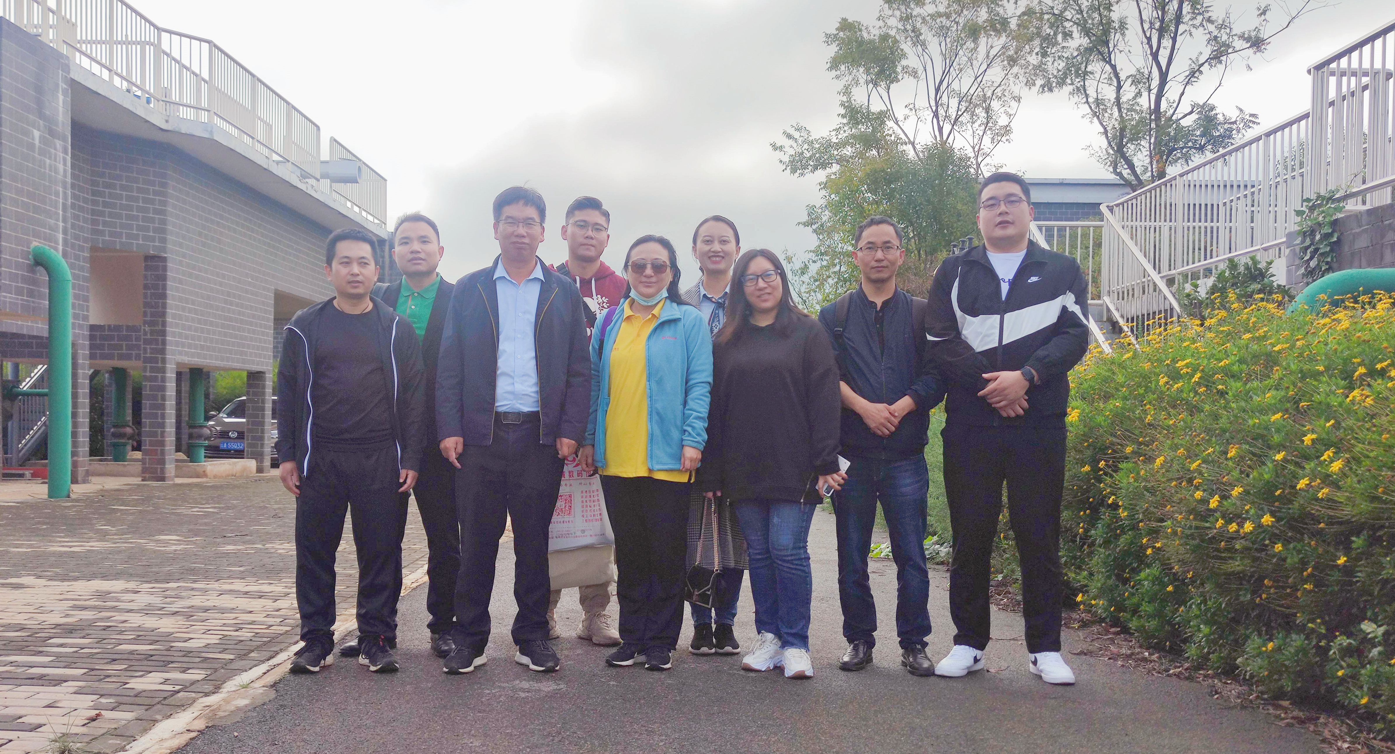 【項目考察】昆明理工大學(xué)環(huán)境科學(xué)與工程學(xué)院2021級工程博士班到公司承建項目現場(chǎng)教學(xué)考察